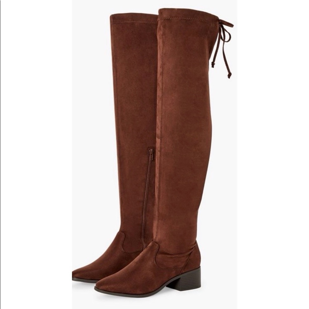 Thigh High Brown Boots